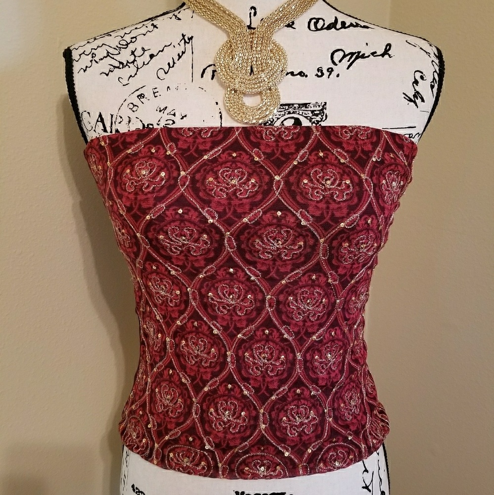 Sexy Strapless Halter Top